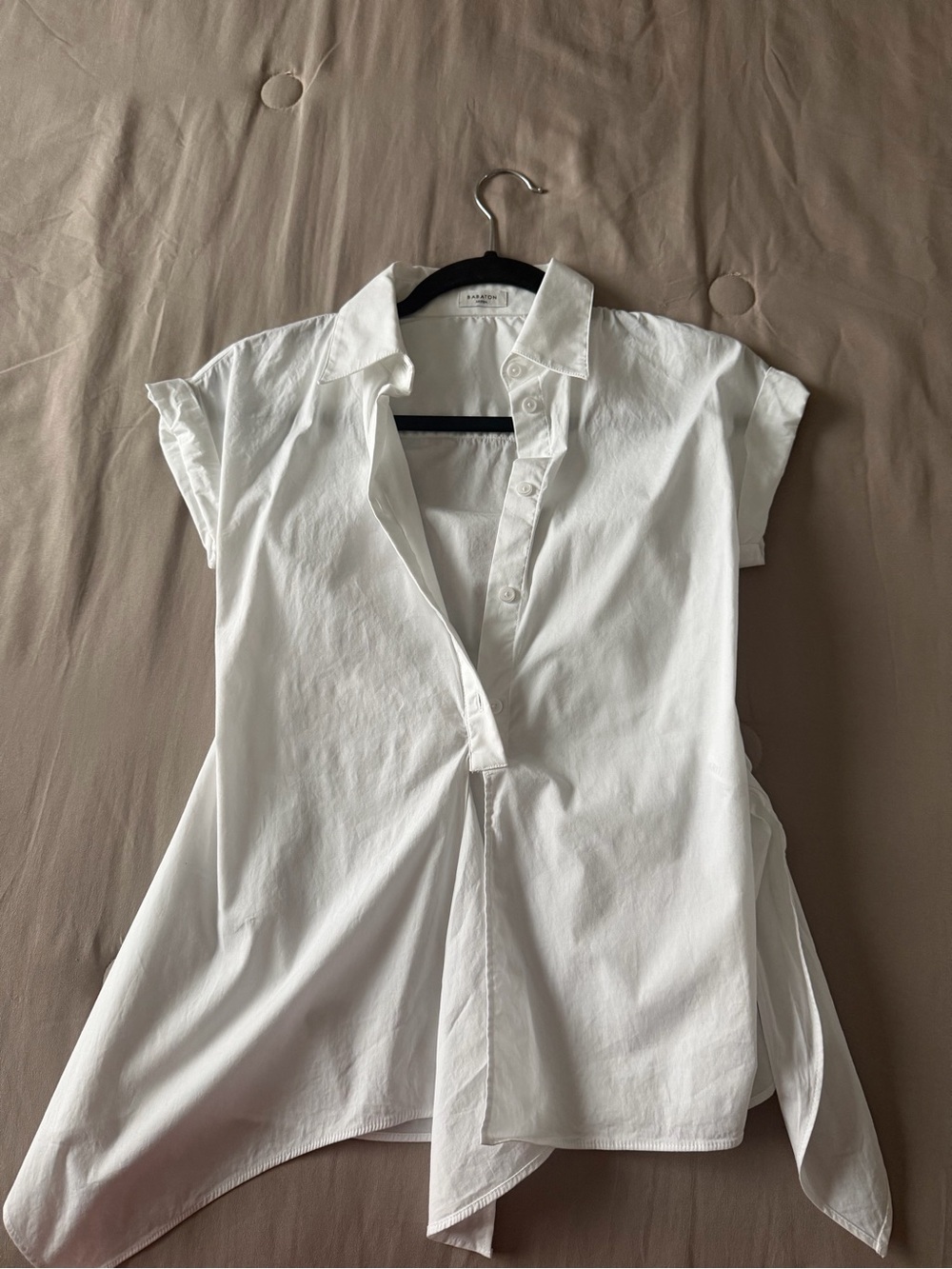 Aritzia Babaton Blueprint Poplin Shirt